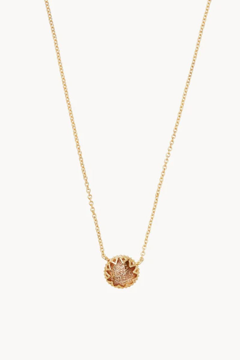 Spartina Sea La Vie The Best Glitter Necklace Gold