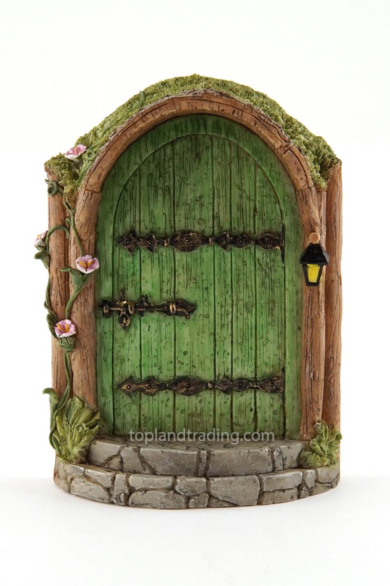 Miniature Garden Mystical Green Fairy Door