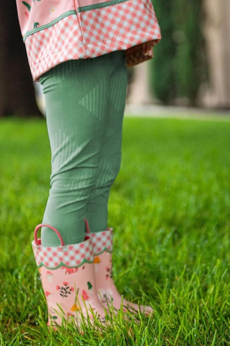 Stephen Joseph Rain Boots Strawberry Fields Size 10