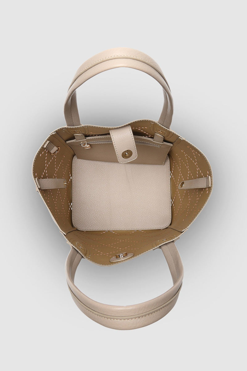 Louenhide Baby Bermuda Tone-On Tote Bag Putty