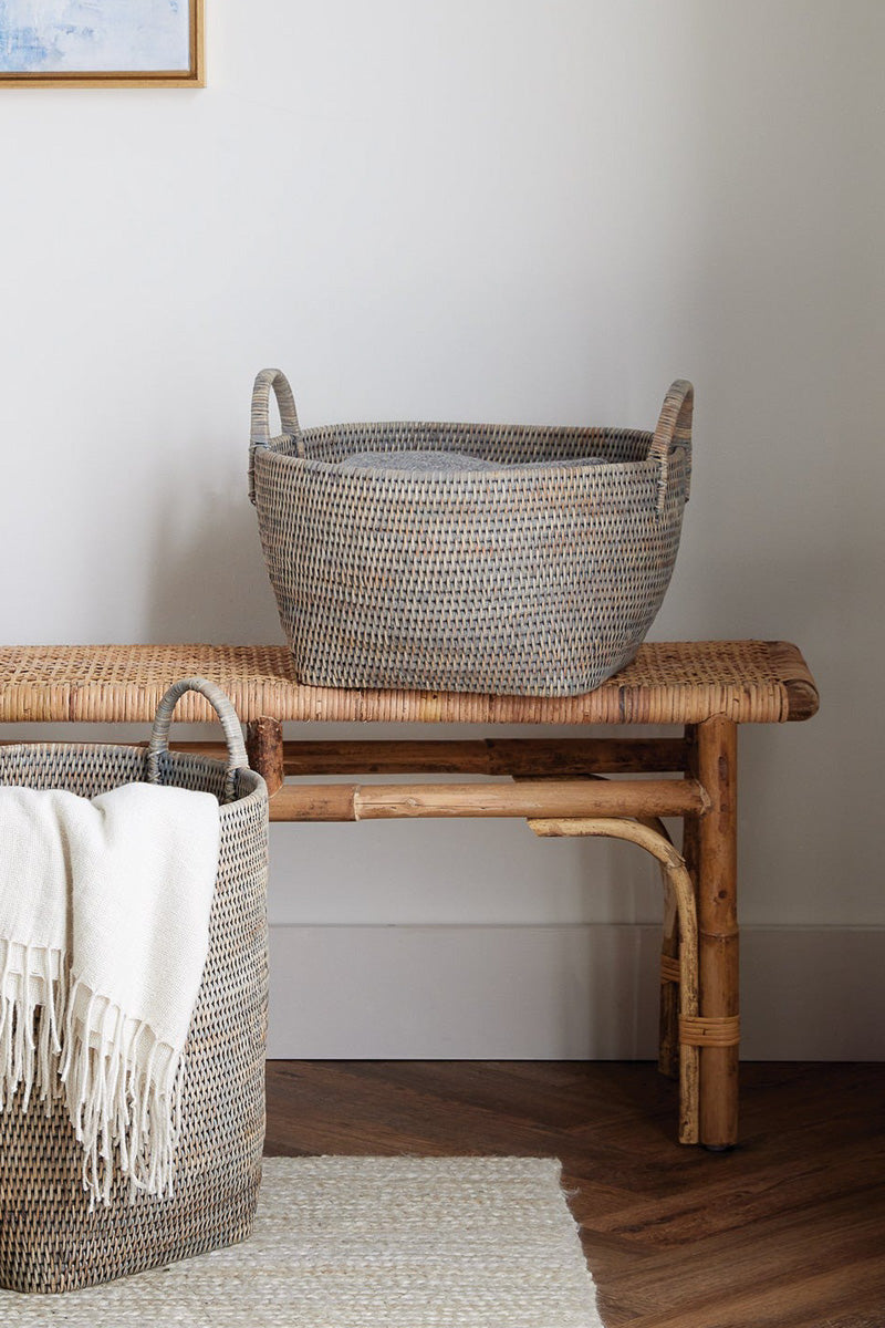 Burma Rattan Orchard Basket Small