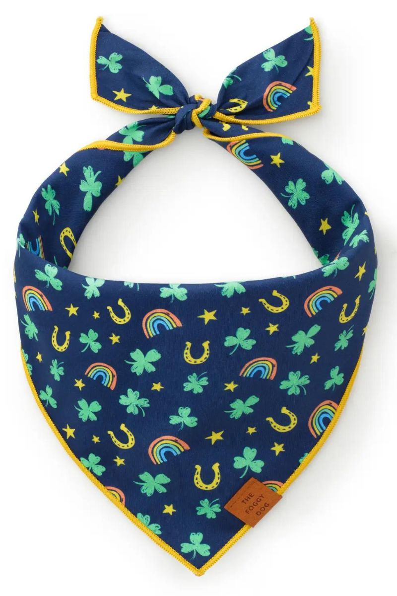 BANDANA, LUCKY PUP ST. PAT SM