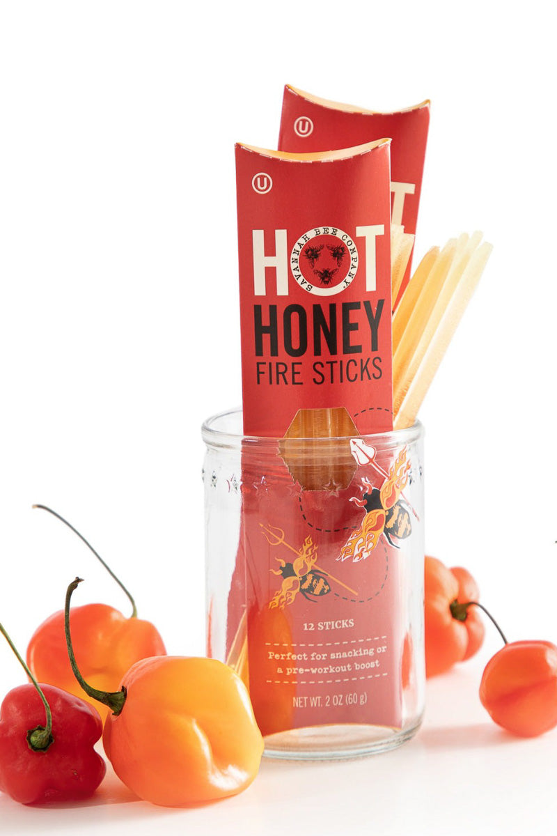 Savannah Bee Hot Honey Fire Sticks