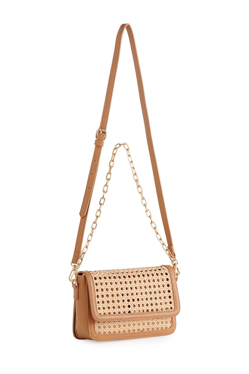 Shiraleah Soleil Shoulder Bag Tan