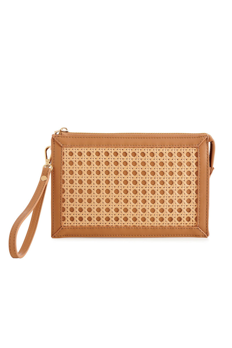 Shiraleah Soleil Wristlet Tan