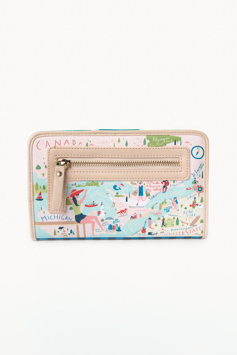 Great Lakes Snap Wallet