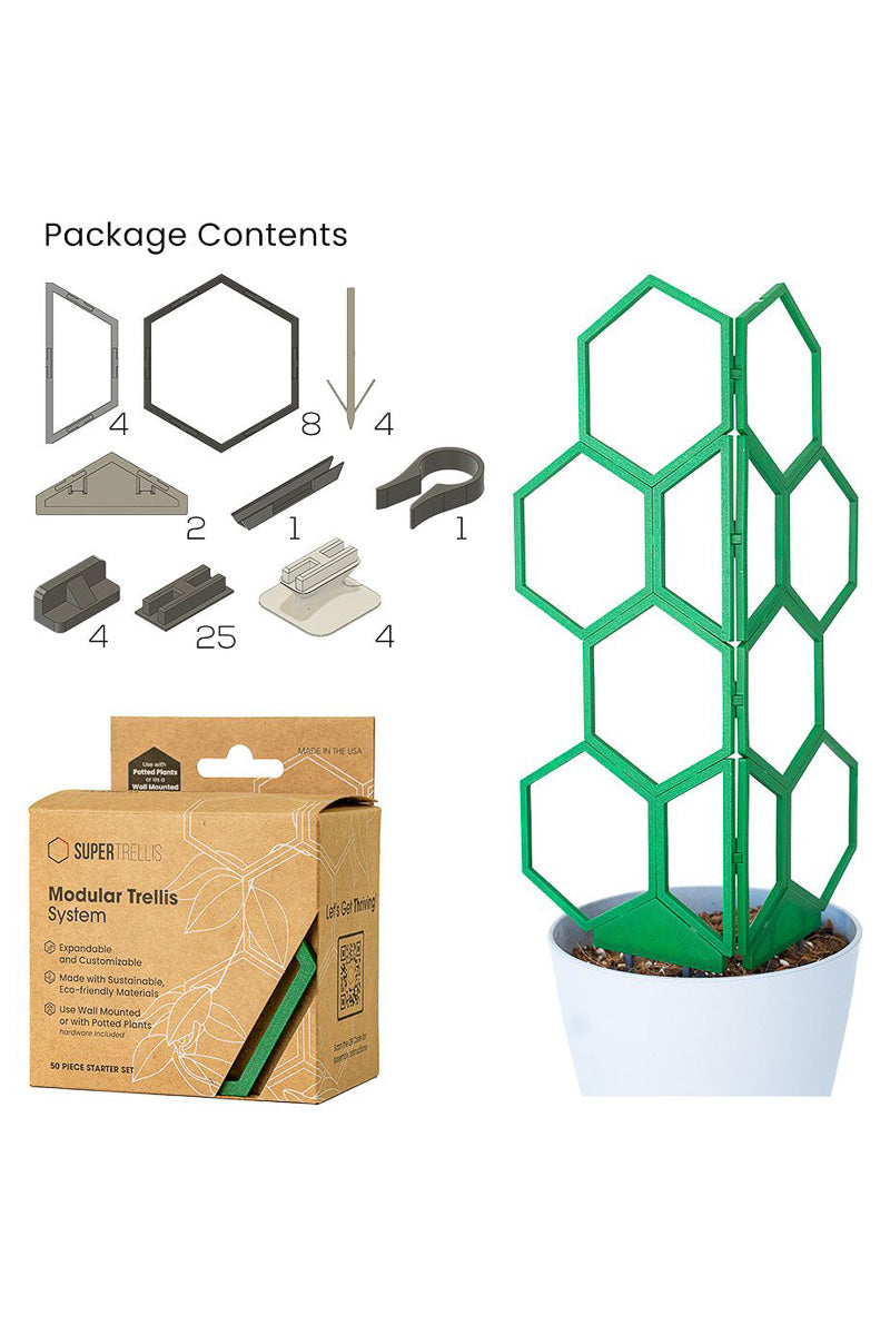 SuperTrellis 50pc White Starter Kit