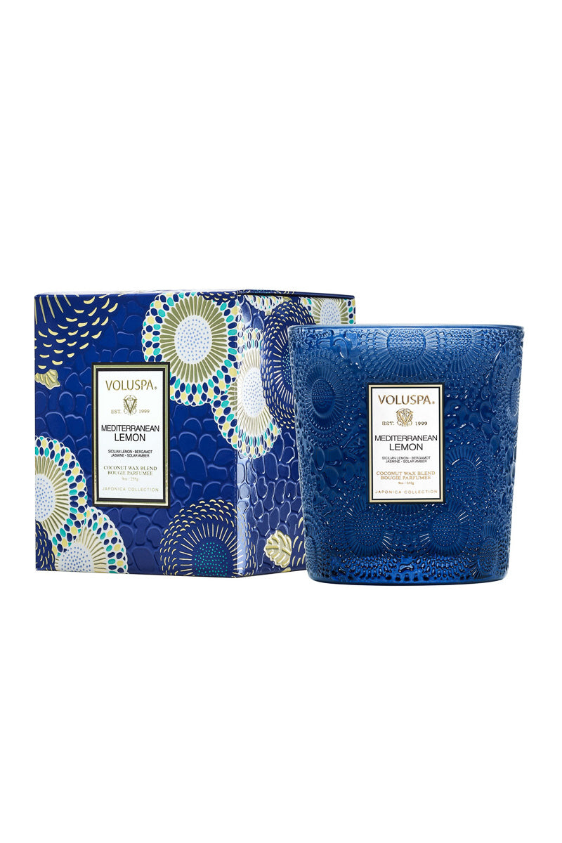 Voluspa Mediterranean Lemon Classic Candle