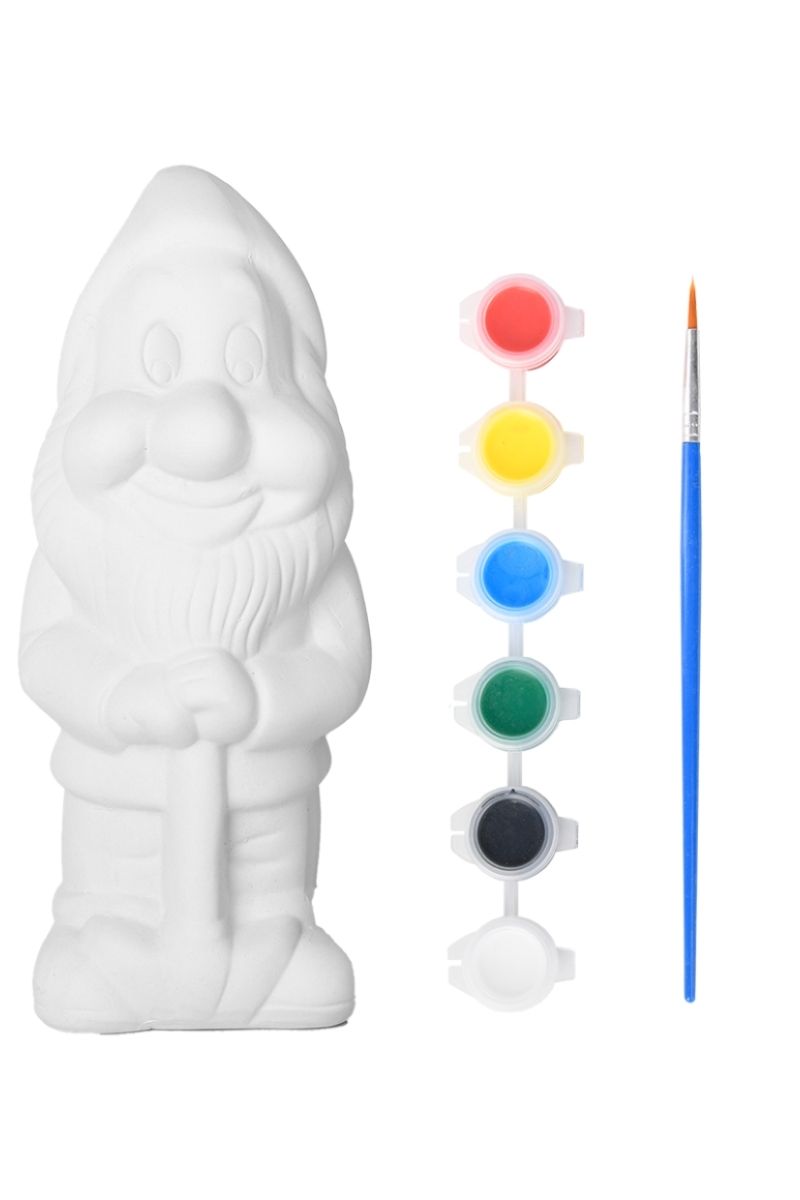 Children's Paint It Yourself Garden Gnome Small
