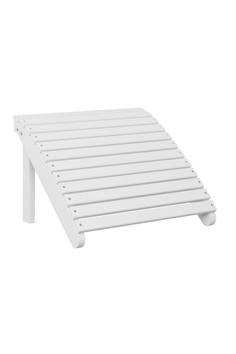 Berlin Gardens Adirondack Footrest White