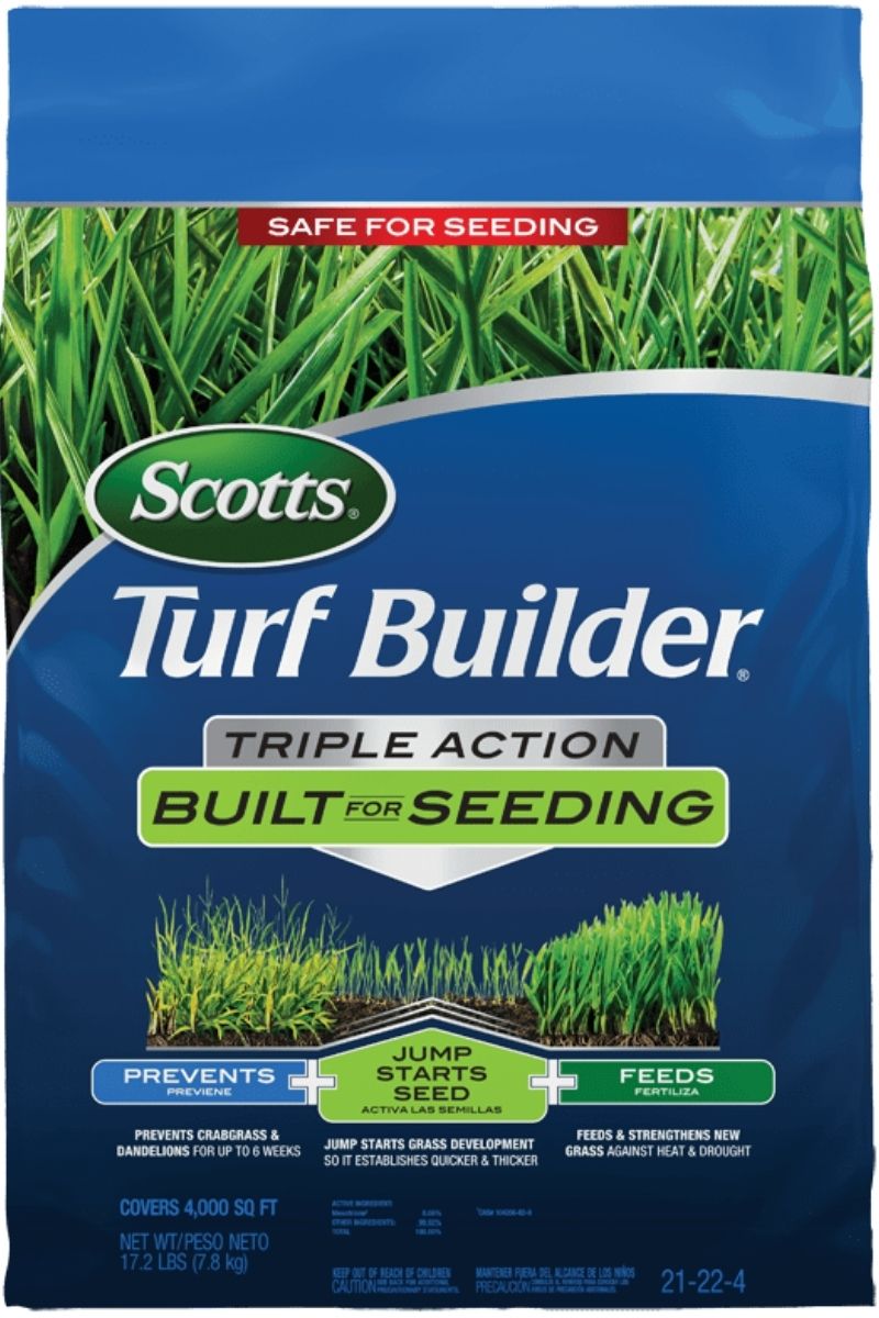 Scotts Turf Builder Triple Action Built for Seeding 4000 sq ft