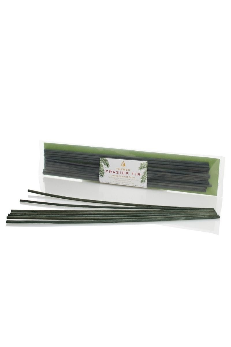Thymes Frasier Fir Pine Needle Unscented Reed Refill Green