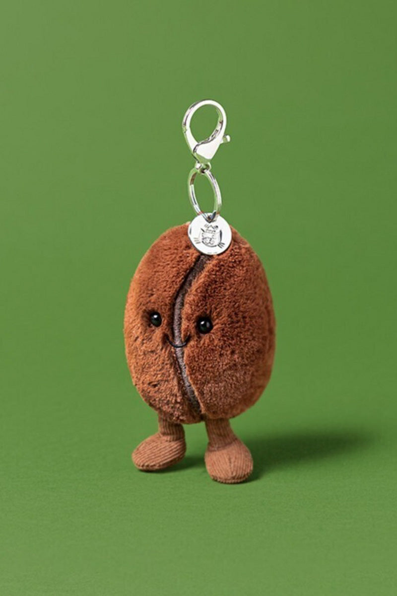 Jellycat Amuseables Coffee Bean Bag Charm