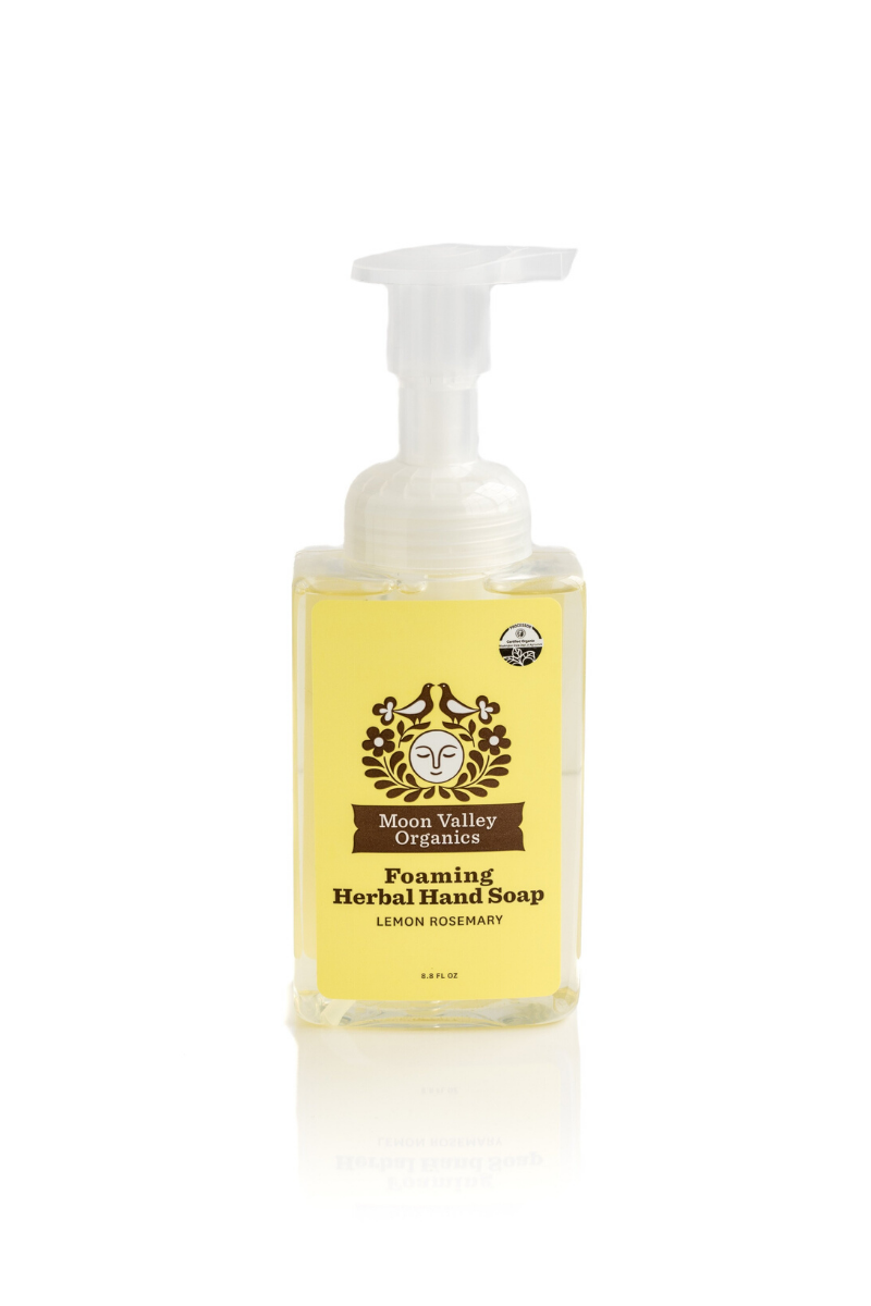 Moon Valley Organics Foaming Herbal Hand Soap Lemon Rosemary
